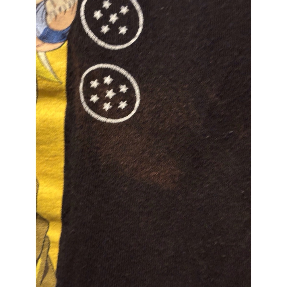 Dragonball Z Black T Shirt With Size,Medium Light Stain On Front Of Shirt - Picture 9 of 9